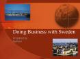 Doing Business with Sweden