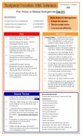 Emergency Procedure Quick Reference