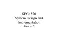 SEG4570 System Design and Implementation
