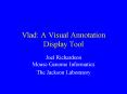 Vlad: A Visual Annotation Display Tool