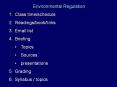 Environmental Regulation