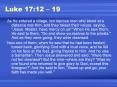 Luke 17:12 19