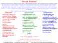 definition of sexual assault: intentional sexual contact, c
