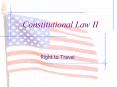 Right to Travel