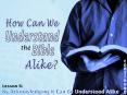 By Acknowledging It Can Be Understood Alike