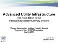 Advanced Utility Infrastructure The Foundation for an Intelligent Electricity Delivery System