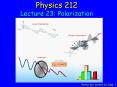 Physics 212 Lecture 23, Slide 1