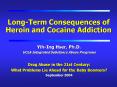 LongTerm Consequences of Heroin and Cocaine Addiction