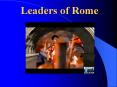 Leaders of Rome