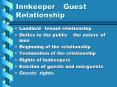 Innkeeper Guest Relationship