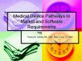 Medical Device Pathways to Market and Software Requirements