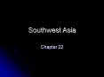 Southwest Asia