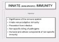 INNATE NONSPECIFIC IMMUNITY