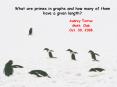 What are primes in graphs and how many of them have a given length