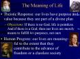 The Meaning of Life