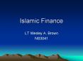 Islamic Finance