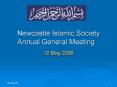 Newcastle Islamic Society Annual General Meeting