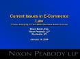 Current Issues in ECommerce Law That an Emerging or TechBased Business Needs to Know Bruce Baker, Es