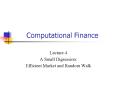 Computational Finance