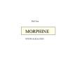 MORPHINE