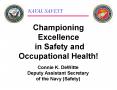 Championing Excellence in Safety and Occupational Health