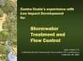 Stormwater Treatment and Flow Control