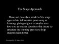 Information Processing: Stage Theory