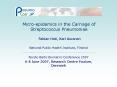 Microepidemics in the Carriage of Streptococcus Pneumoniae