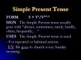 Simple Present Tense