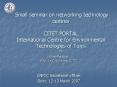 Small seminar on networking technology centres CITET PORTAL International Centre for Environmental T