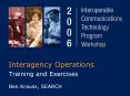 Interagency Operations