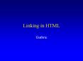 Linking in HTML