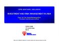 CEPSI 2008 PANEL DISCUSSION INVESTMENT AND RISK MANAGEMENT IN ASIA Dato Sri Che Khalib Mohamad Noh P