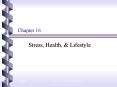 Stress, Health,