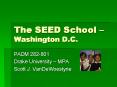 The SEED School Washington D.C.
