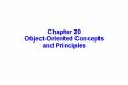 Chapter 20 ObjectOriented Concepts and Principles