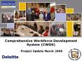 Comprehensive Workforce Development System CWDS