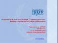 Proposed ISDR Five Year Strategic Communication Plan: Building a People-based Culture of Prevention  Presentation to IATF/DR 12th Session 22-24 November 2005 Geneva, Palais des Nations