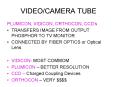 VIDEOCAMERA TUBE