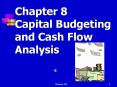 Chapter 8 Capital Budgeting and Cash Flow Analysis