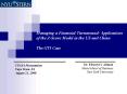 Managing a Financial Turnaround: Applications of the ZScore Model in the US and China The GTI Case