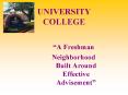UNIVERSITY COLLEGE