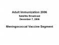 Adult Immunization 2006