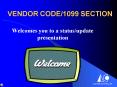 VENDOR CODE1099 SECTION