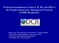 Proposed Amendments to Parts I, II, III, and XIII of the Virginia Stormwater Management Program VSMP