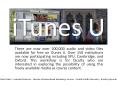 There are now over 100,000 audio and video files available for free on iTunes U. Over 150 institutions are now participating including SPU, Cambridge, and Oxford. This workshop is for faculty who are interested in exploring the possibility of using this