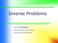 Inverse problems