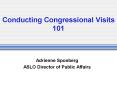 Conducting Congressional Visits 101
