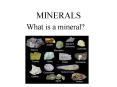 MINERALS