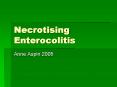 Necrotising Enterocolitis